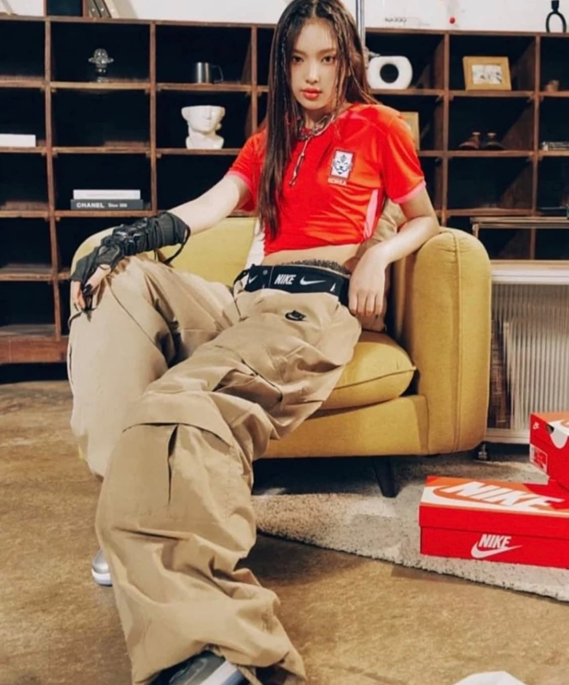 나이키하이웨이스트 우븐 카고 팬츠 상품이미지1