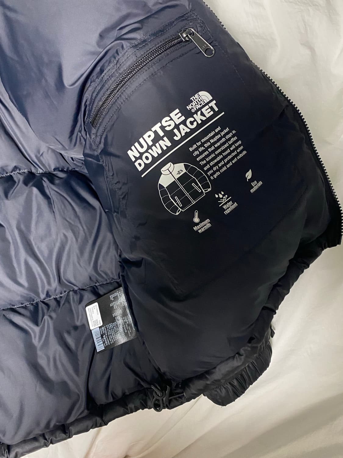 노스페이스 25FW 에코 눕시 무광 블랙 상품이미지2