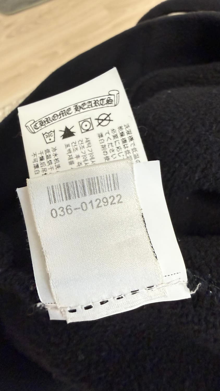 [XL] 크롬하츠 세메터리 헐리우드 맨투맨 블랙 상품이미지6