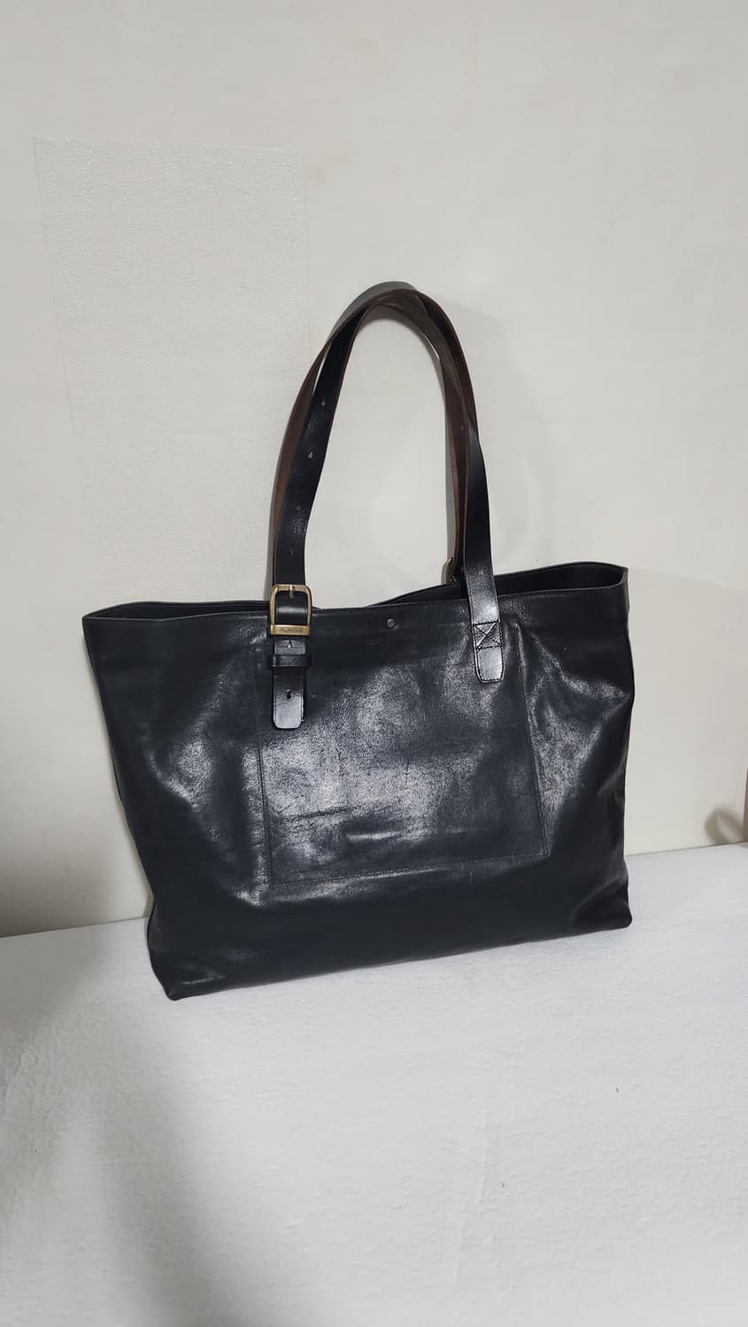 Leftroad 가죽 토트백 블랙 상품이미지2