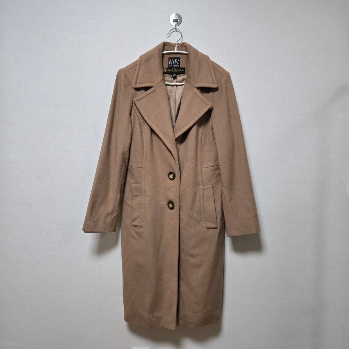 삭스피프스에비뉴 로로피아나 울 코트 / 여성 코트 상품이미지4