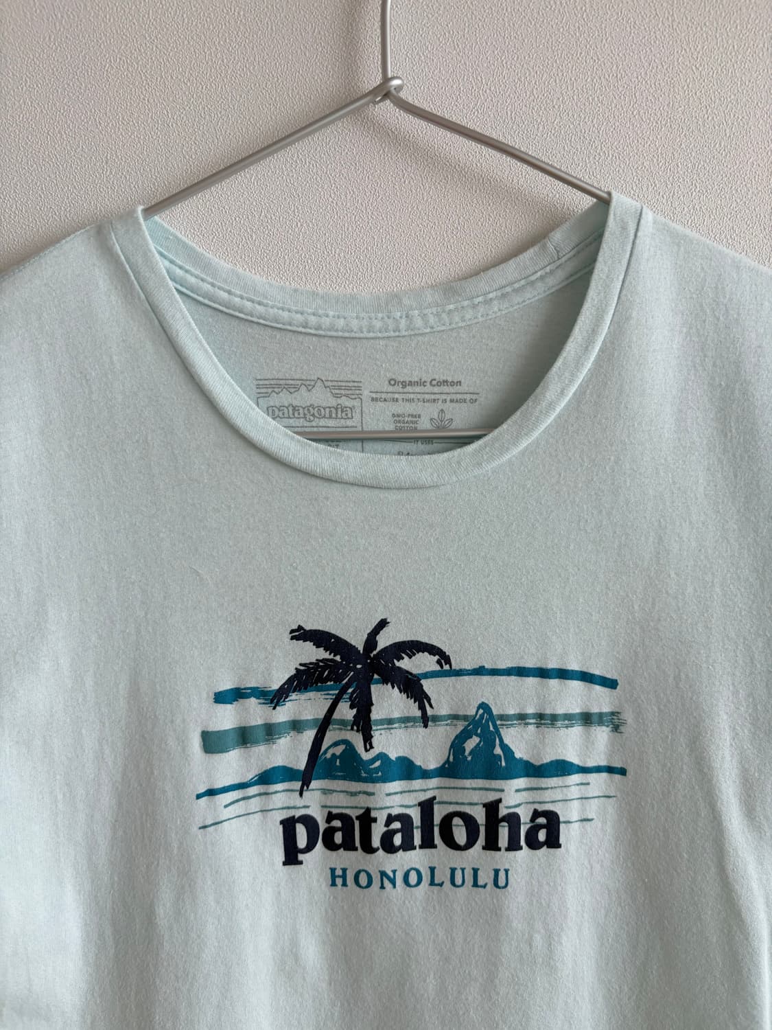 파타고니아 반팔티 민트색 pataloha Honolulu 상품이미지3