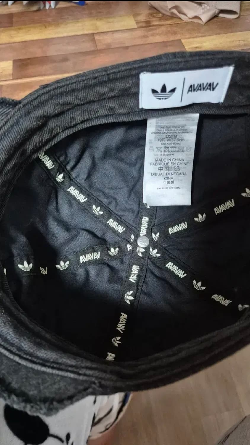 아디다스 x 아바바브 슬래시드 캡 블랙 상품이미지3