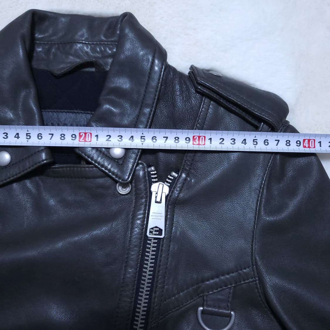 올세인츠 기들리 바이커 자켓 0325 상품이미지3