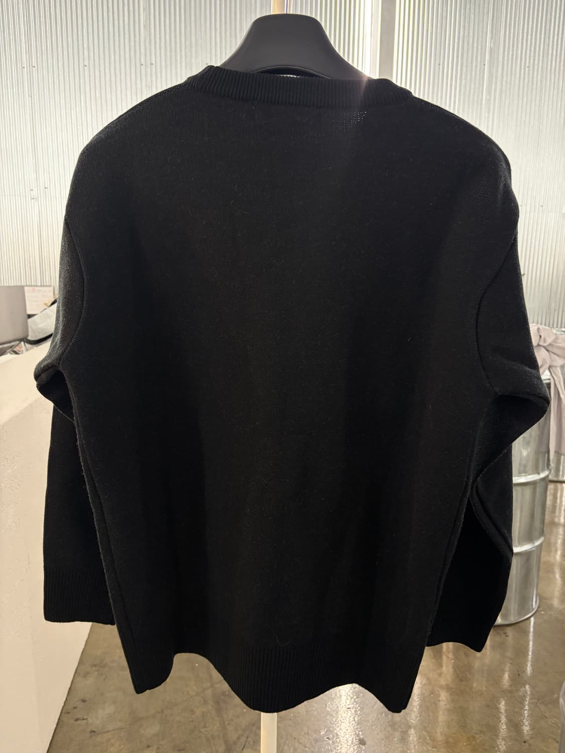 MAINBOOTH X FCMM knit black M 상품이미지5