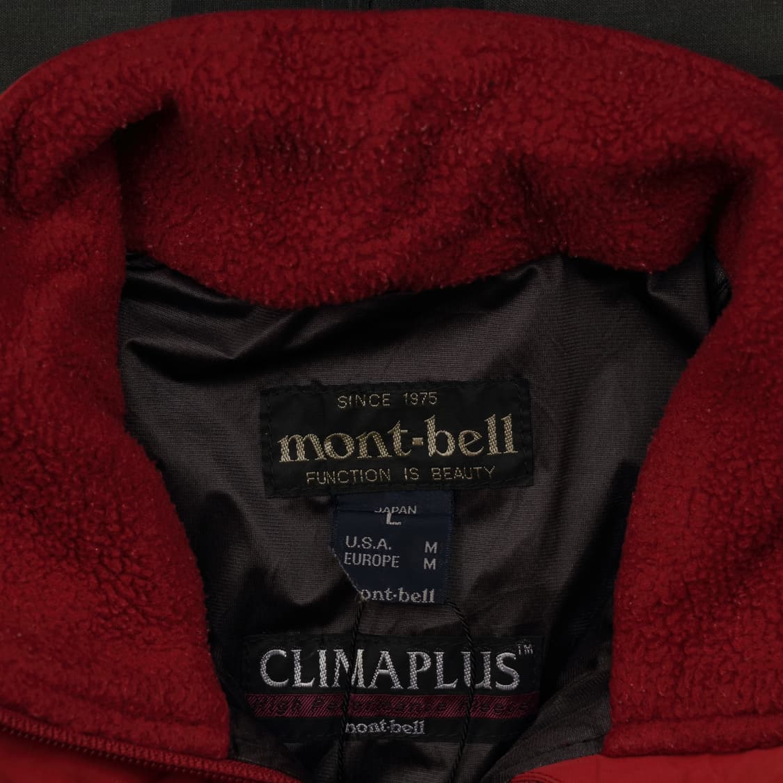 90s 몽벨 플리스 집업 자켓 XL B39 상품이미지3