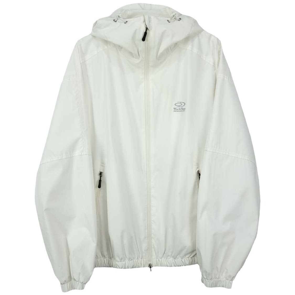 [트래블] 워크샵 오버사이즈 후드 바람막이 자켓 아이보리 M19665 상품이미지2