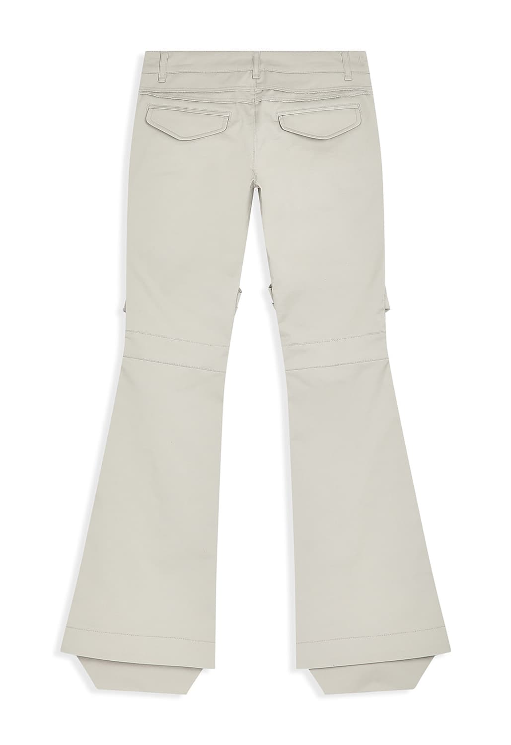 오픈와이와이 gathered bootcut 개더드 부츠컷 베이지 s 상품이미지2