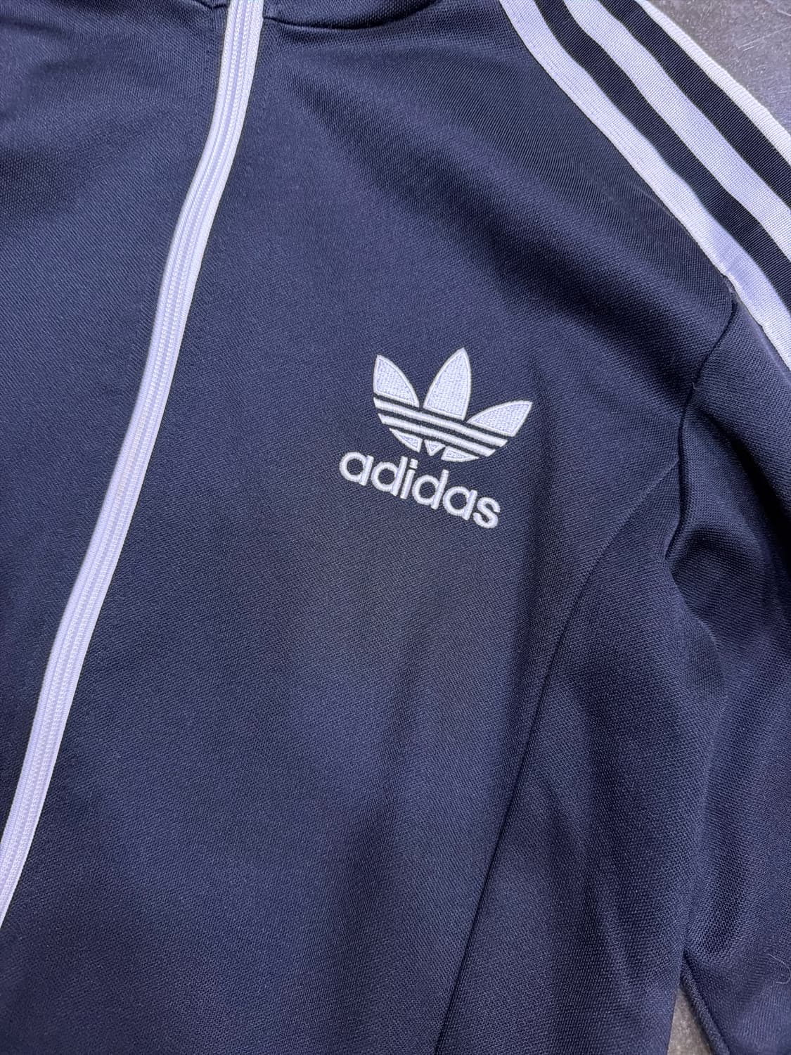 아디다스 삼선 유로파 트랙탑 져지 블랙 100 상품이미지4