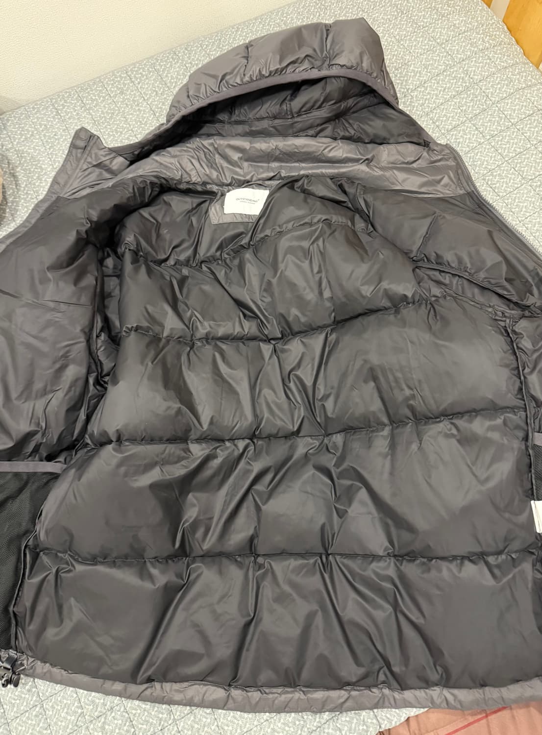 아웃스탠딩 마운틴 다운 파카(차콜) 상품이미지5