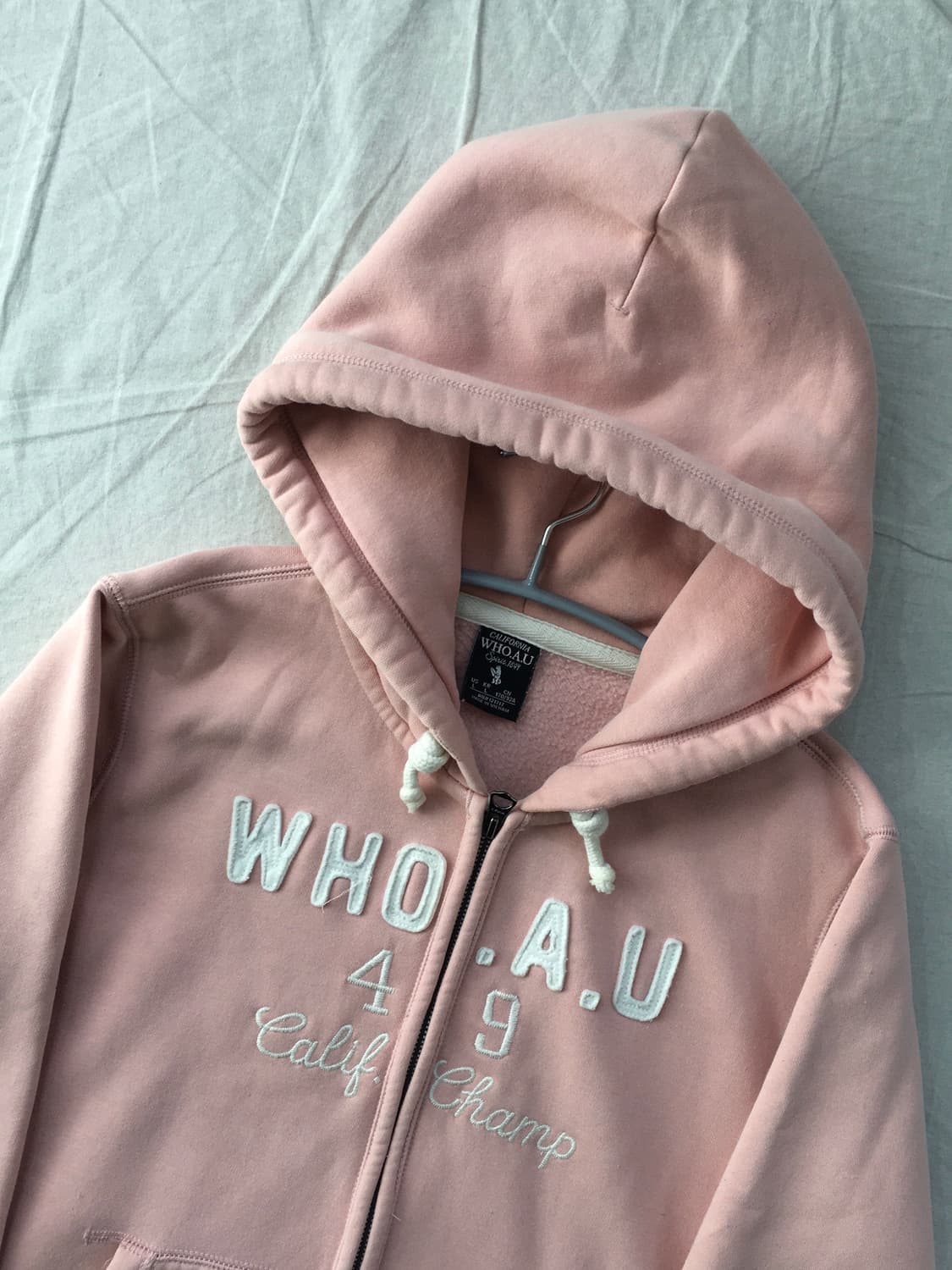 후아유 스펠 후드집업 상품이미지4