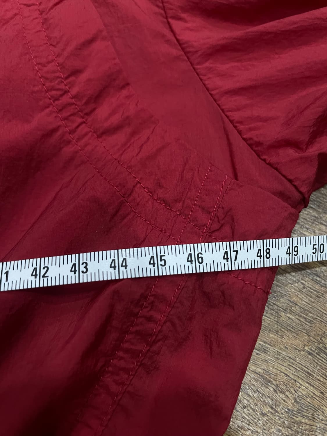 나이키 조던 크롭 바람막이자켓 레드 S 크롭자켓 숏자켓 상품이미지6