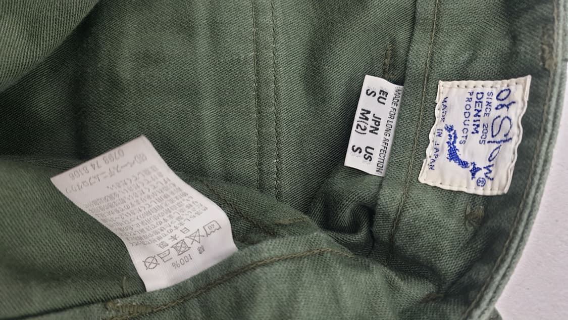 오어슬로우 퍼티그 팬츠 2 사이즈 32사이즈 상품이미지5