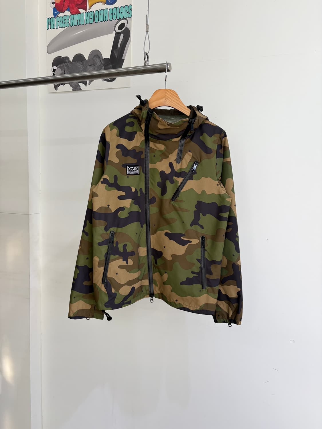 X-GIRL 바람막이 상품이미지1