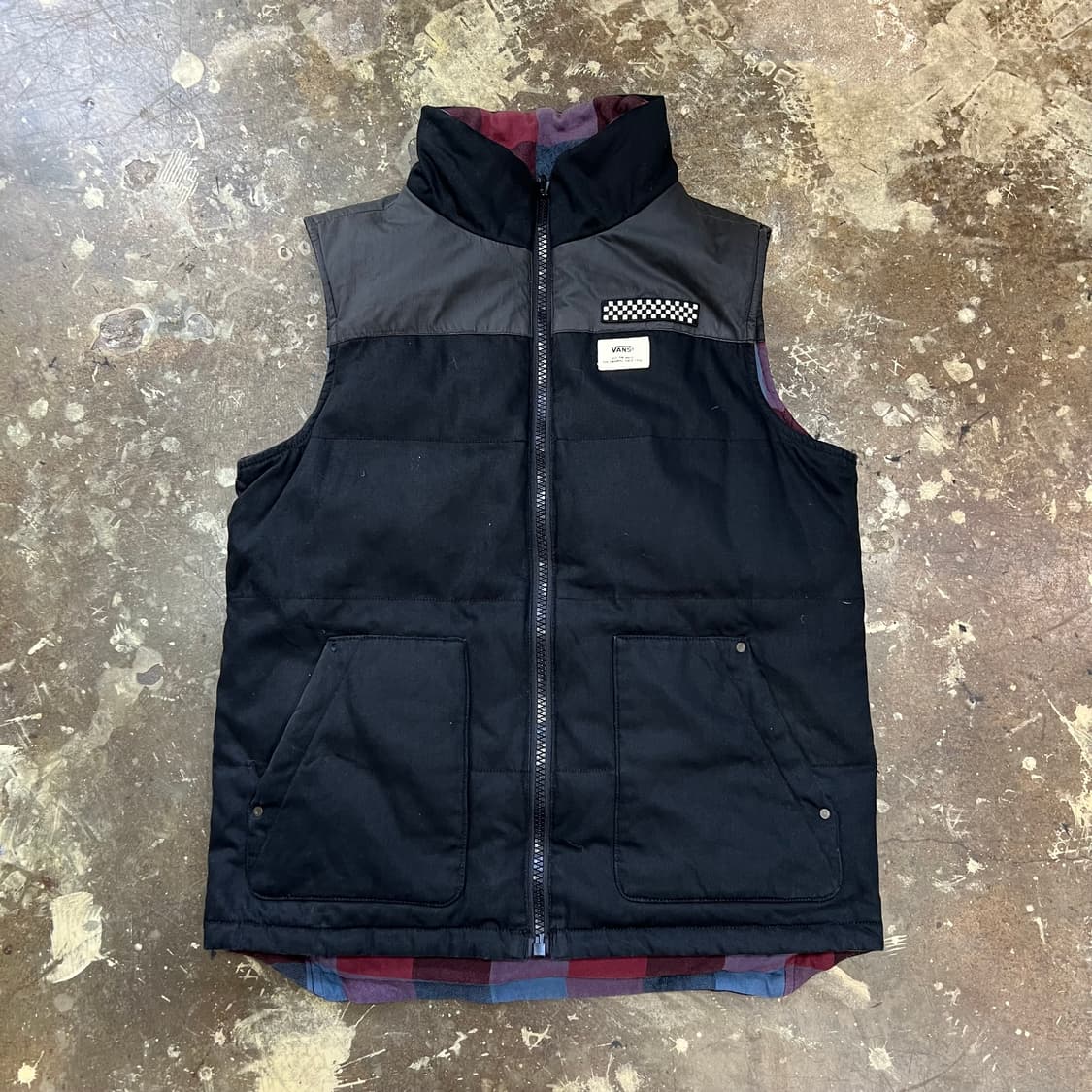 M) 반스 덕다운 리버시블 패딩 조끼 베스트 양면 패딩 조끼 상품이미지4