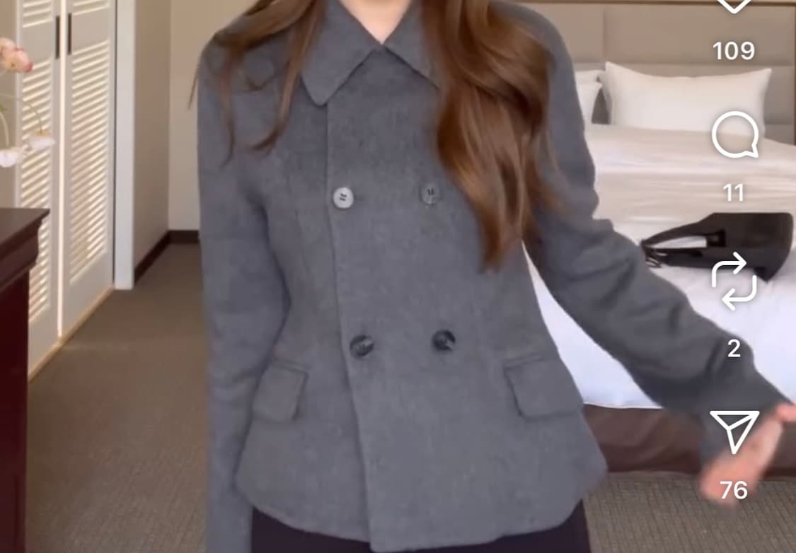 핸드메이드 울코트 상품이미지1