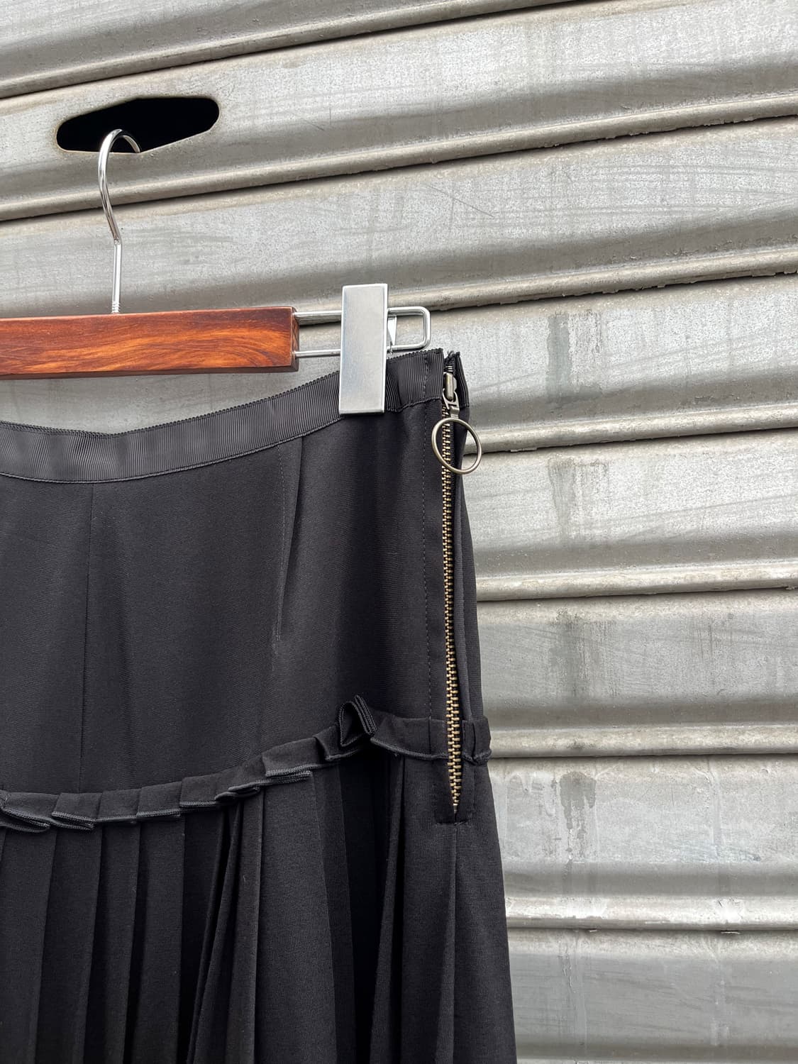 Lanvin 플리츠 미디스커트 상품이미지8