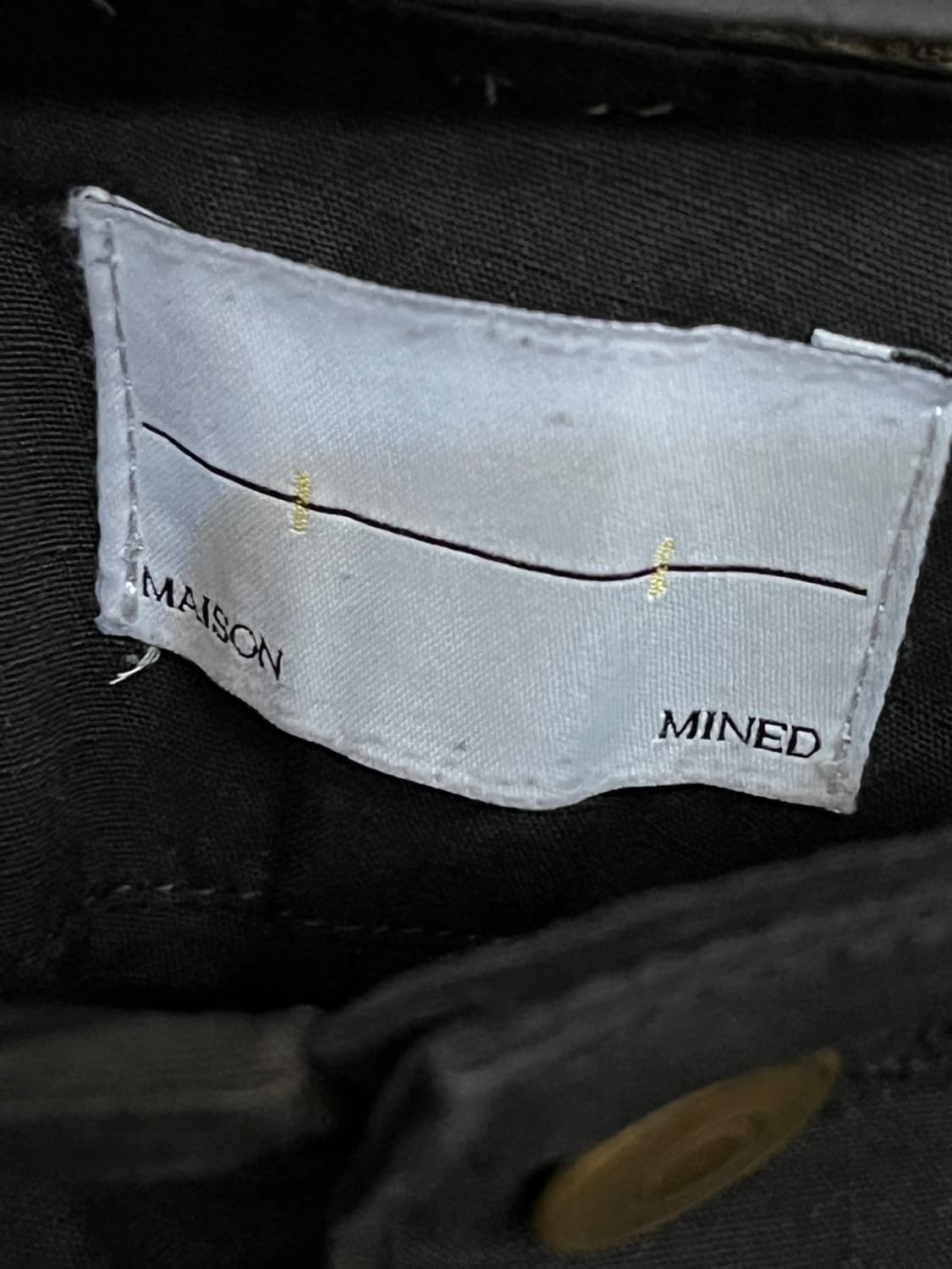 메종 미네드 와이드 카고 팬츠 상품이미지3