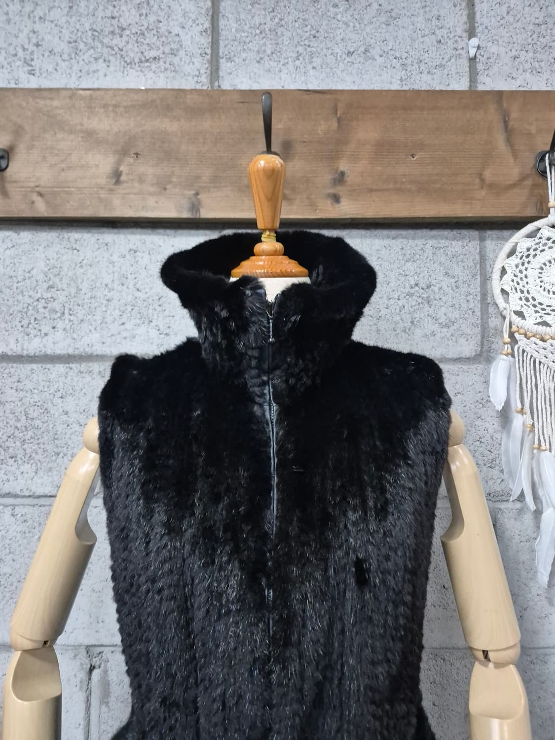 밍크니팅조끼 상품이미지2