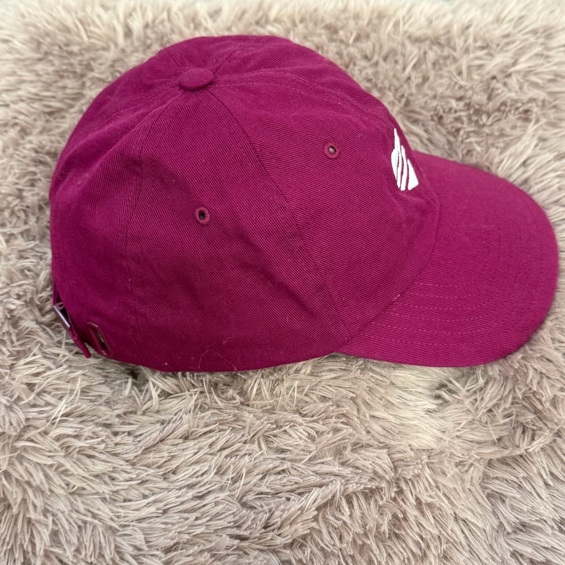 아디다스 남녀공용 스트라이프 하트 볼캡 퍼플 볼캡 os 상품이미지4