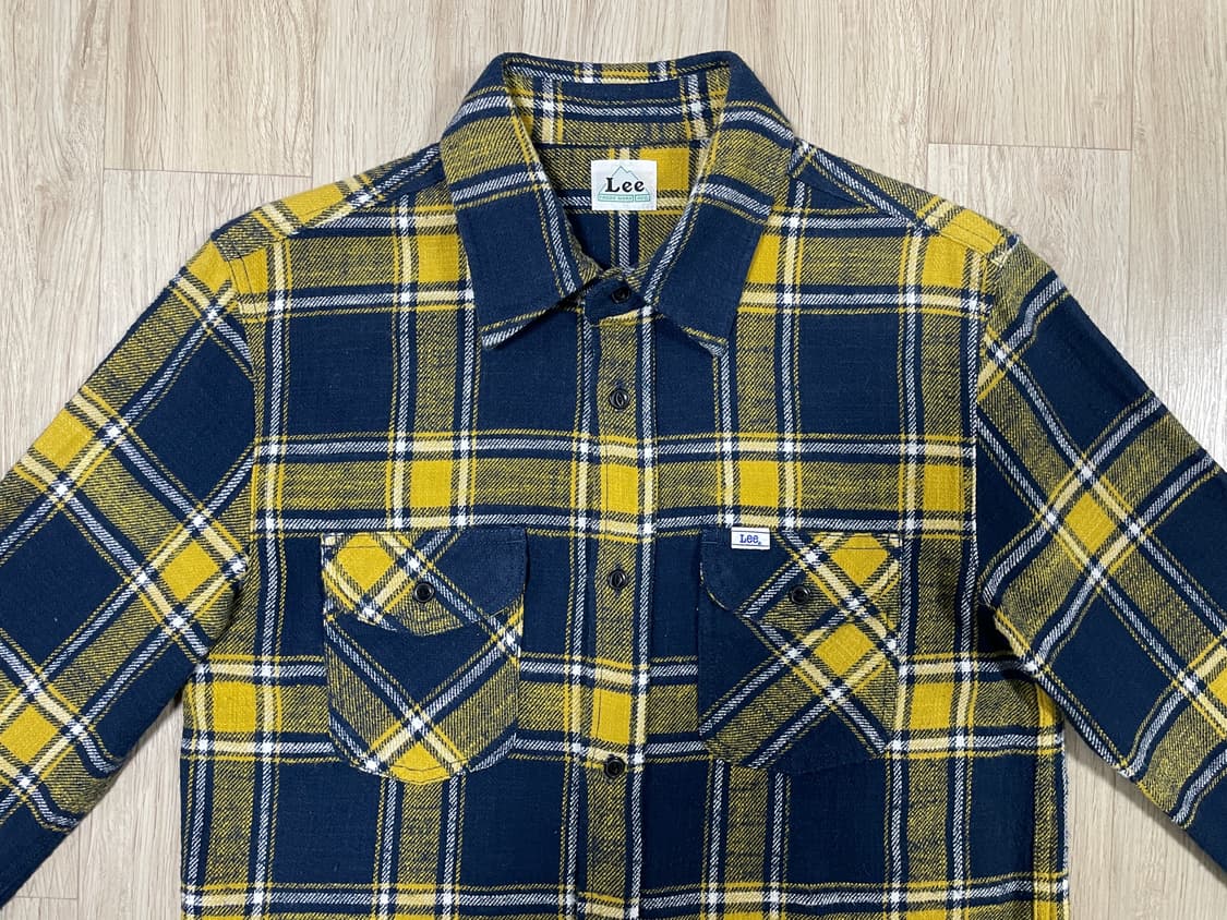 66) Lee 재팬 여성 체크 플란넬 워크셔츠(RRL&리바이스&폴로) 상품이미지4