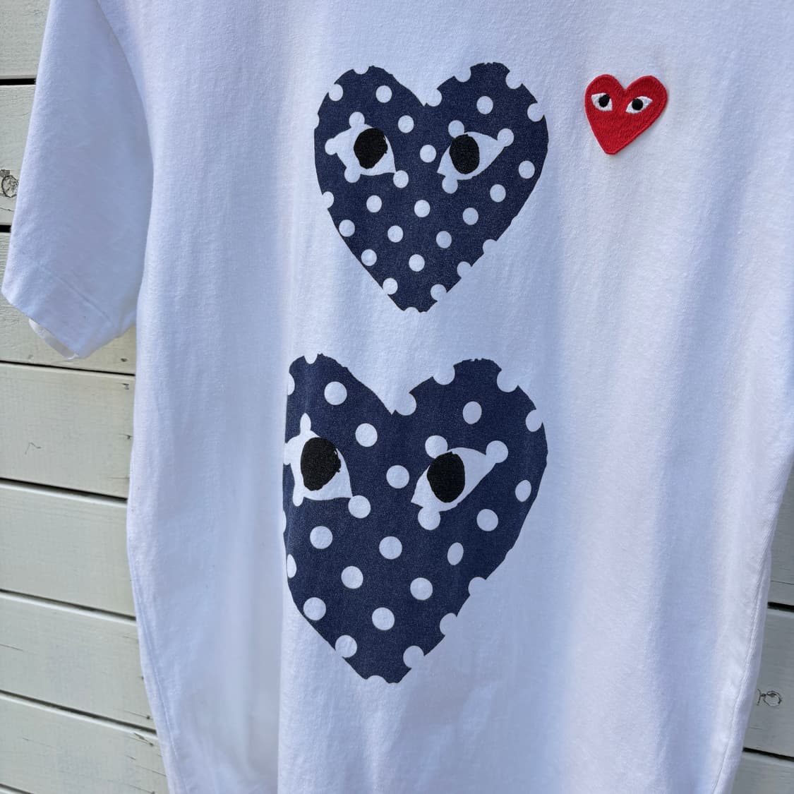 Comme des Garcons 꼼데가르송 도트 땡땡이 반팔 티셔츠 상품이미지2