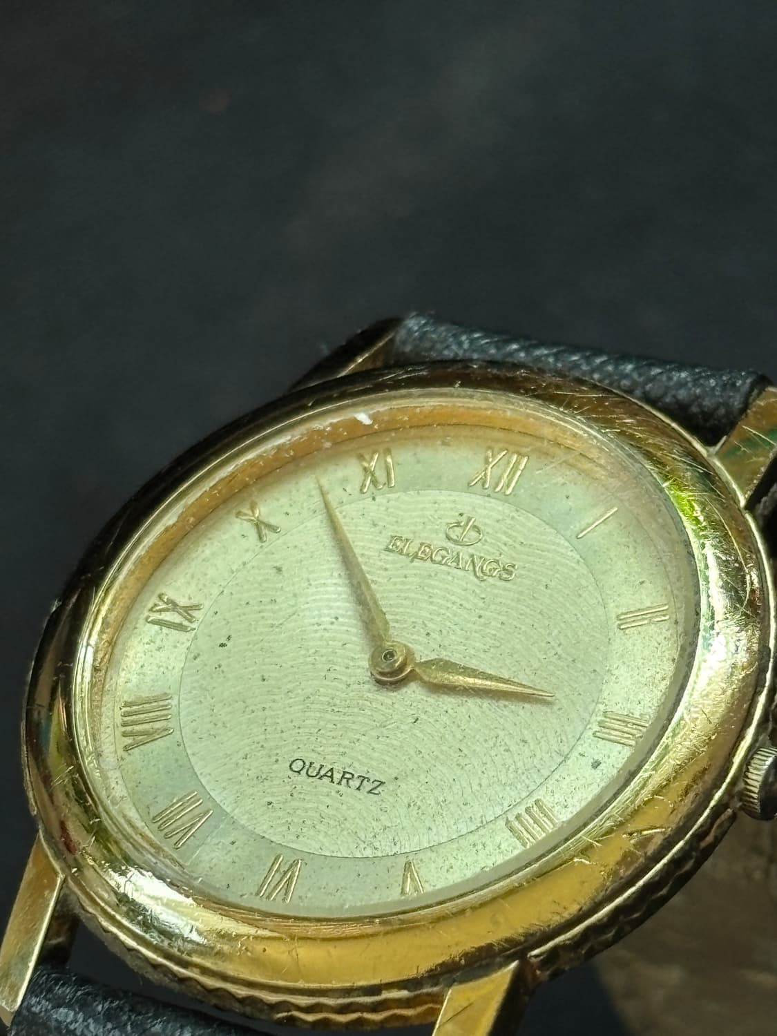 vintage elegangs leather watch 상품이미지10