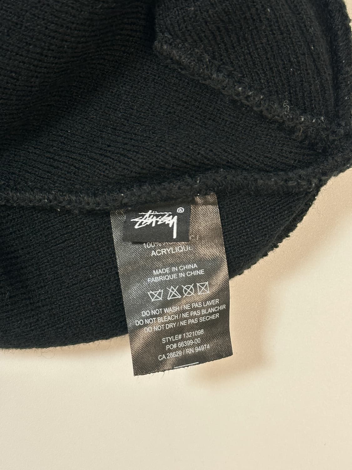 스투시 자카드 니트 비니 os 상품이미지4