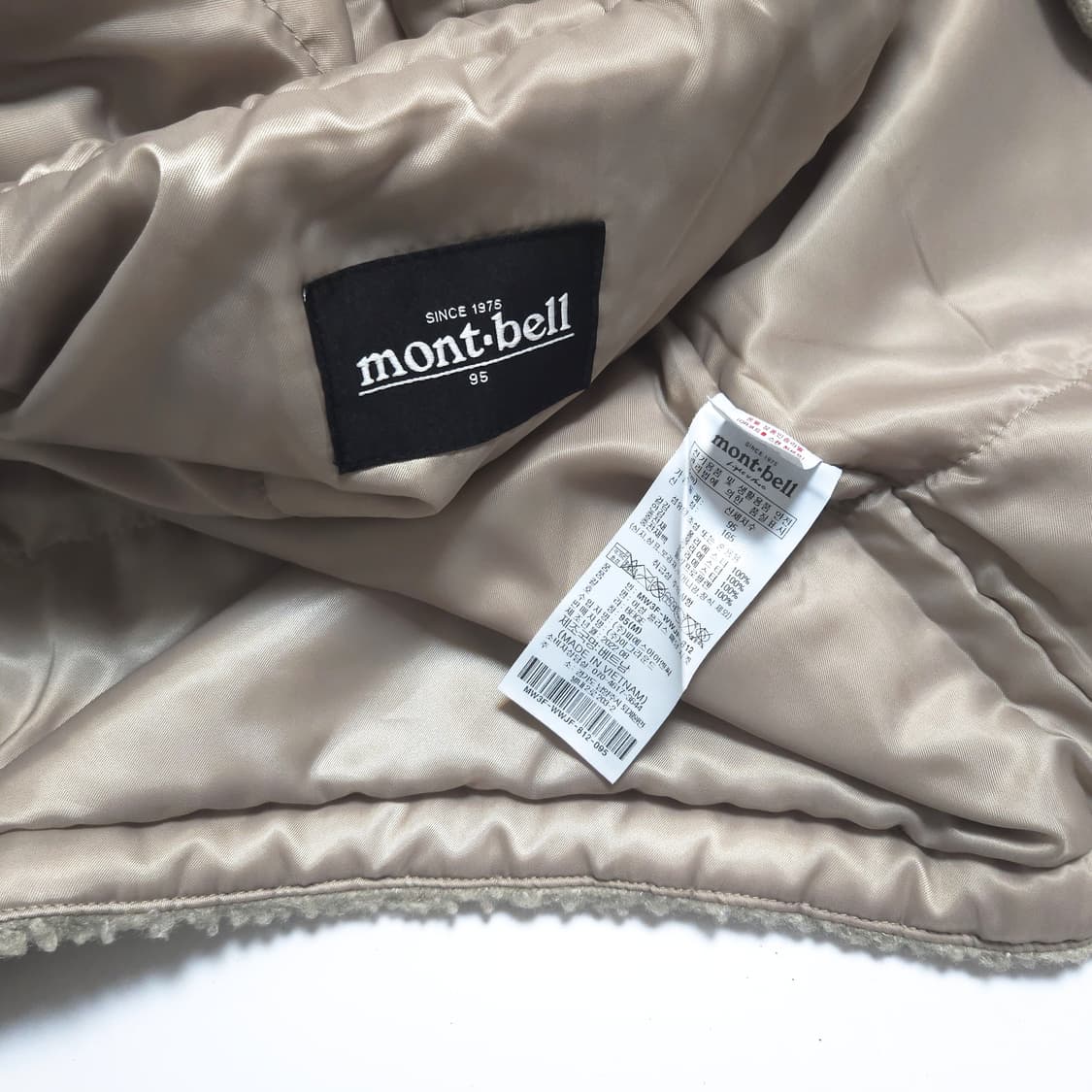 몽벨 Montbell 우먼 후디 플리스 집업 자켓 상품이미지6