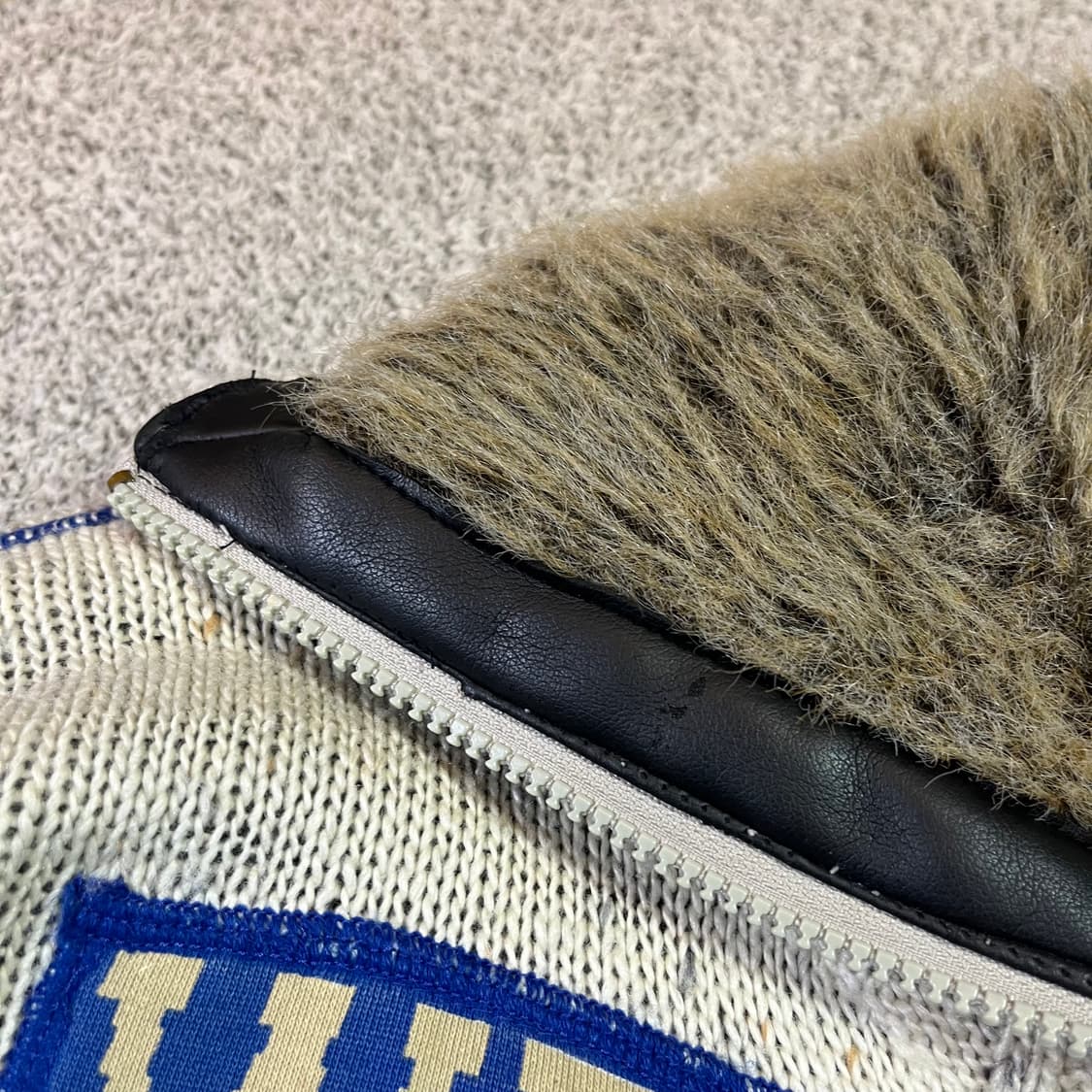 Vintage 빈티지 올드스쿨 울프조 니트 자켓 상품이미지7