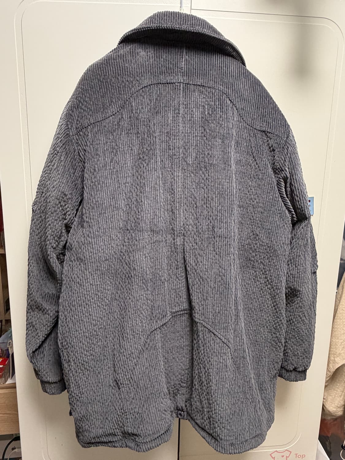 코이세이오 라운드 카라 코지 봄버 자켓 상품이미지3