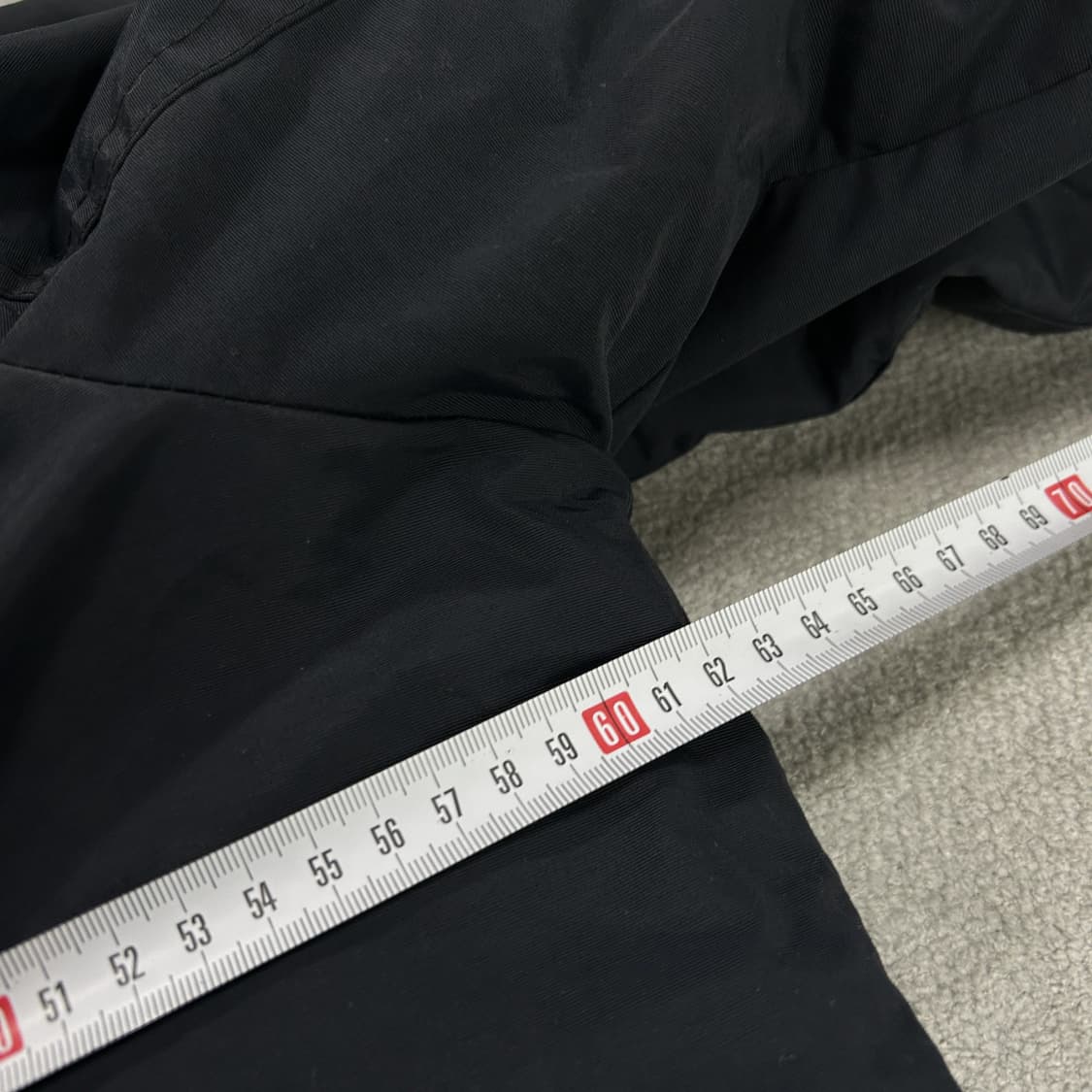 아베크롬비 블랙 패딩 점퍼 후드 퍼 XL 상품이미지4