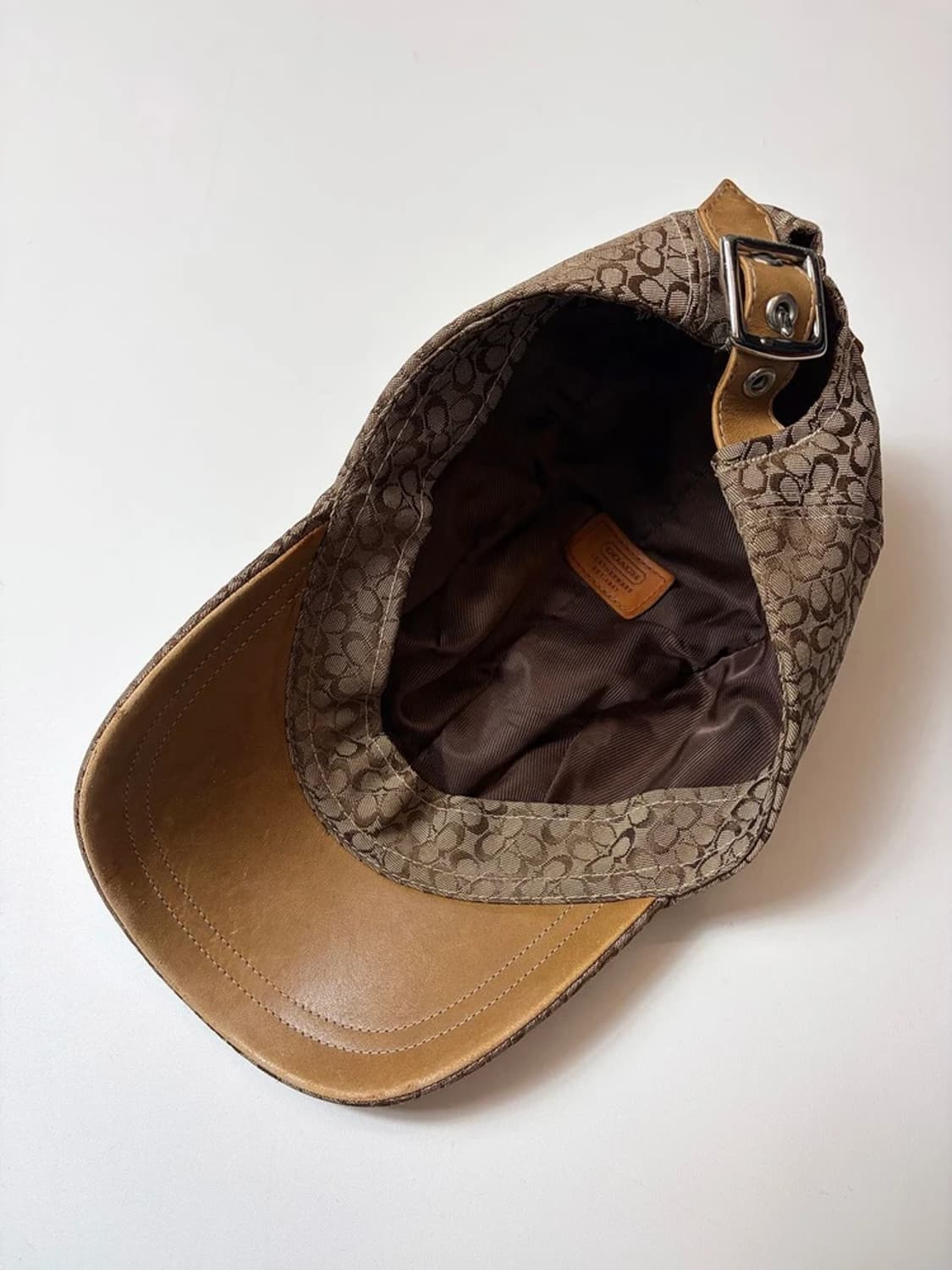 코치 Coach 시그니처 자카드 베이스 볼캡 Q1485 상품이미지5