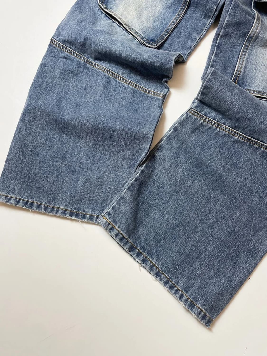 밥캣 BOBCAT USA 프론트 와이드 데님 팬츠 PN9278 상품이미지4