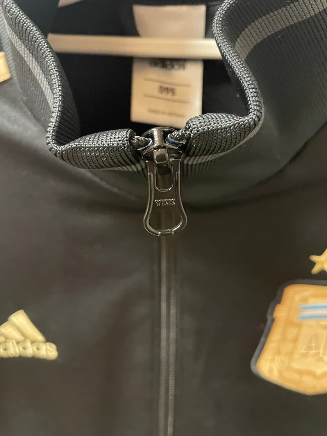 adidas 아디다스 아르헨티나 져지 트랙탑 블랙 골드 상품이미지3