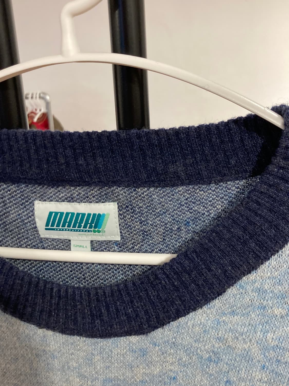 M.K.M 펭귄 일러스트 니트 상품이미지2