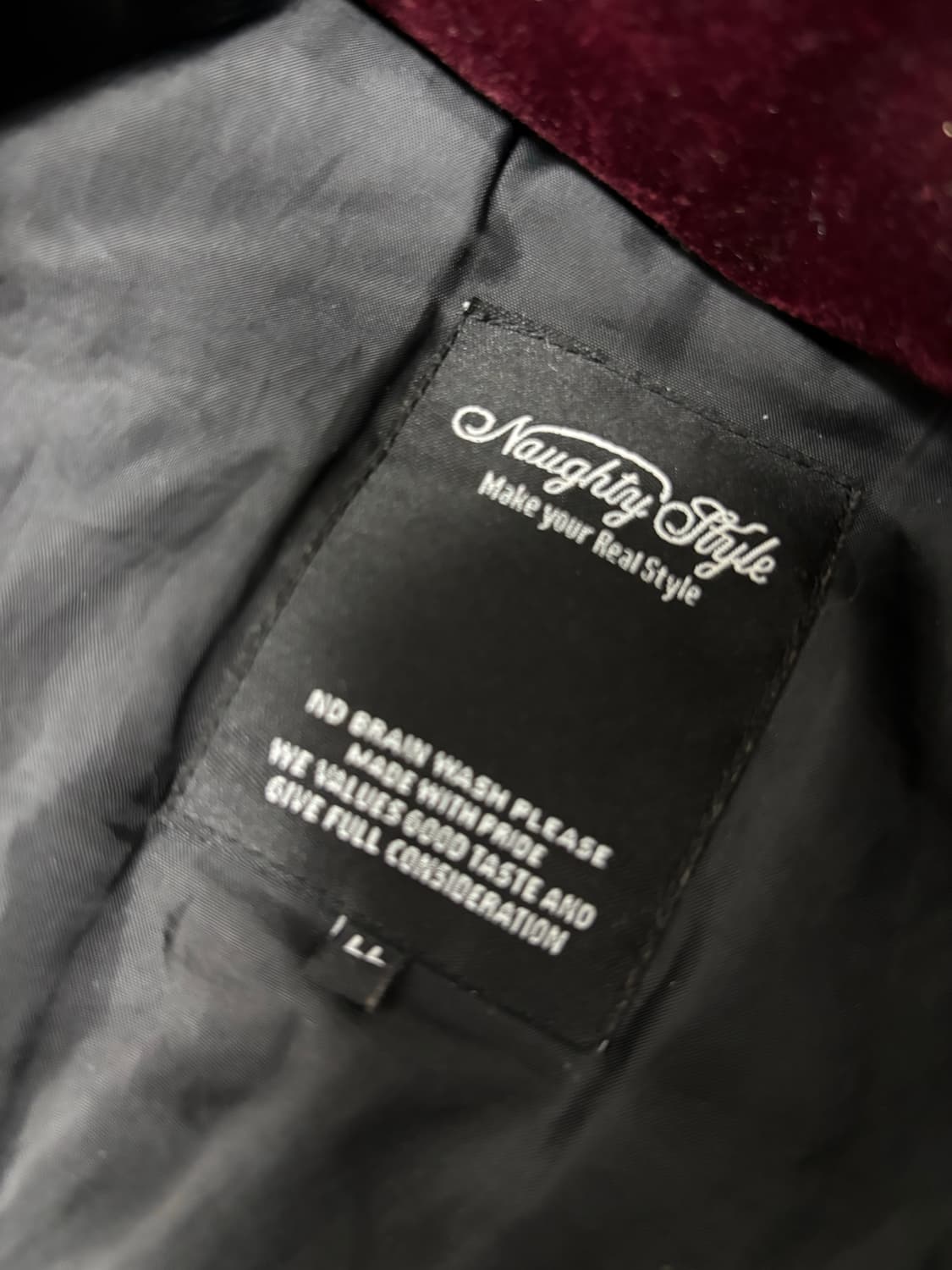 2000s Mood Burgundy Black intheattic 상품이미지9