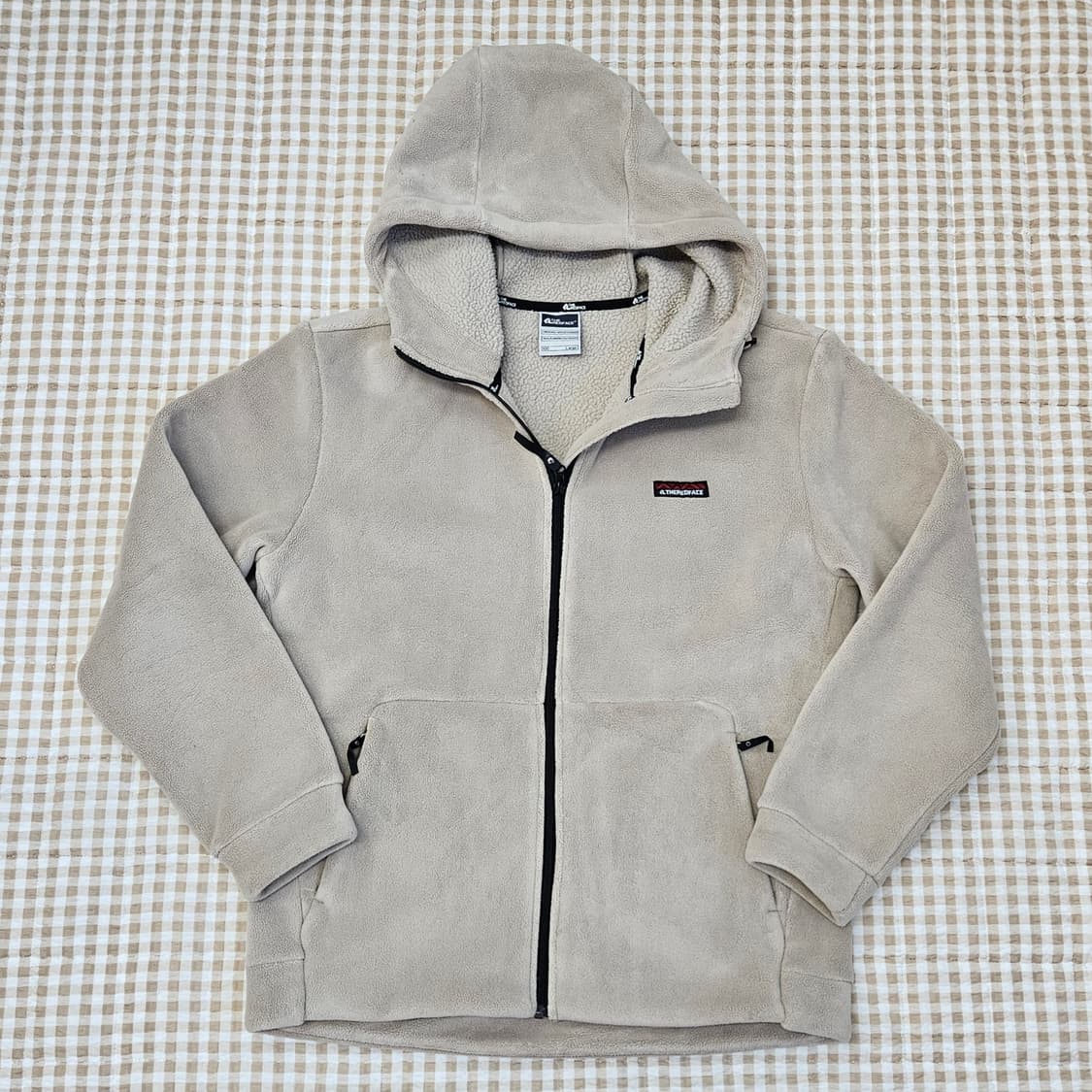 레드페이스 기모 플리스 후드집업 남자100 상품이미지1