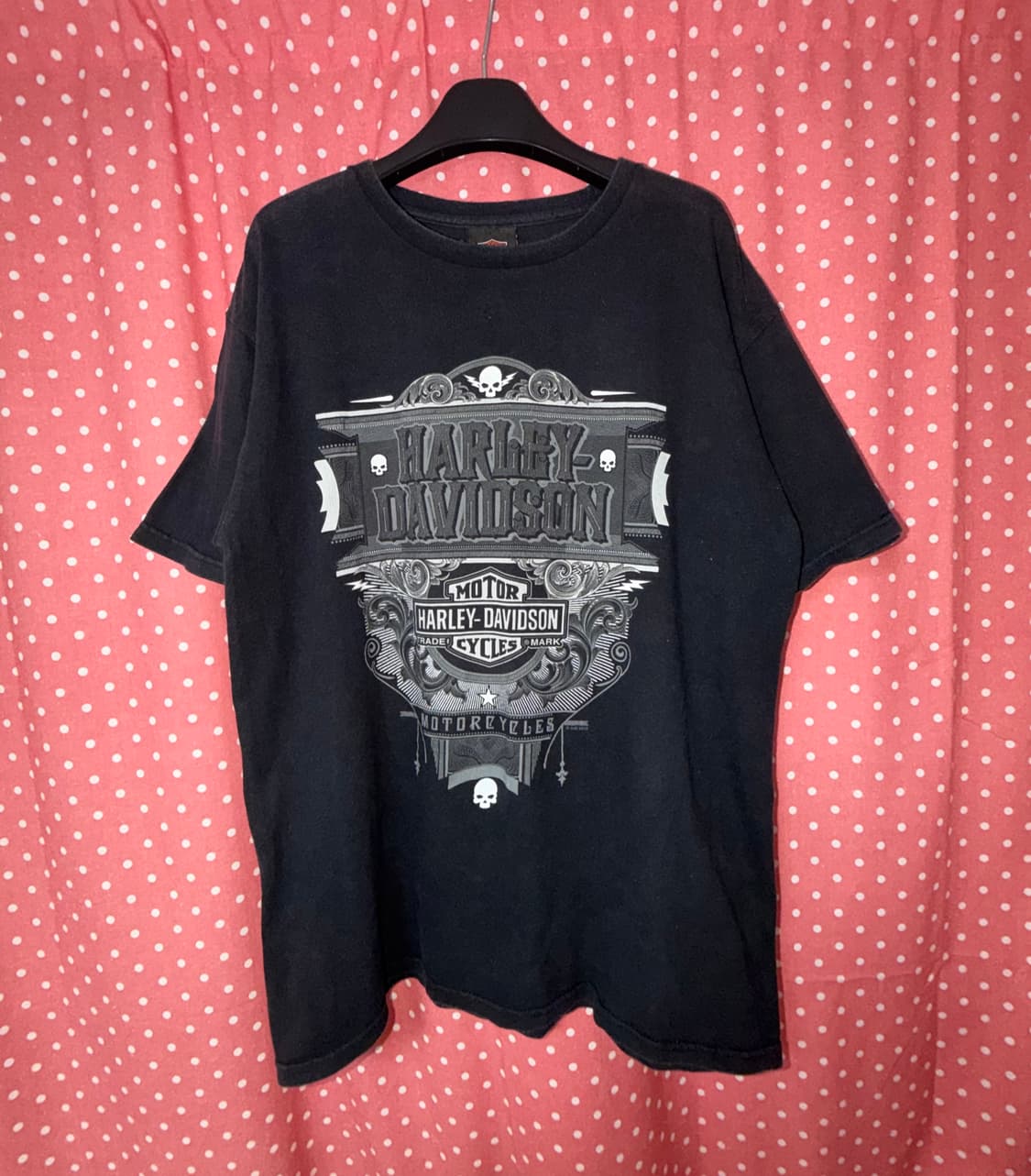 [Harley Davidson] 할리데이비슨 스컬 그래픽 반팔 티셔츠 상품이미지1