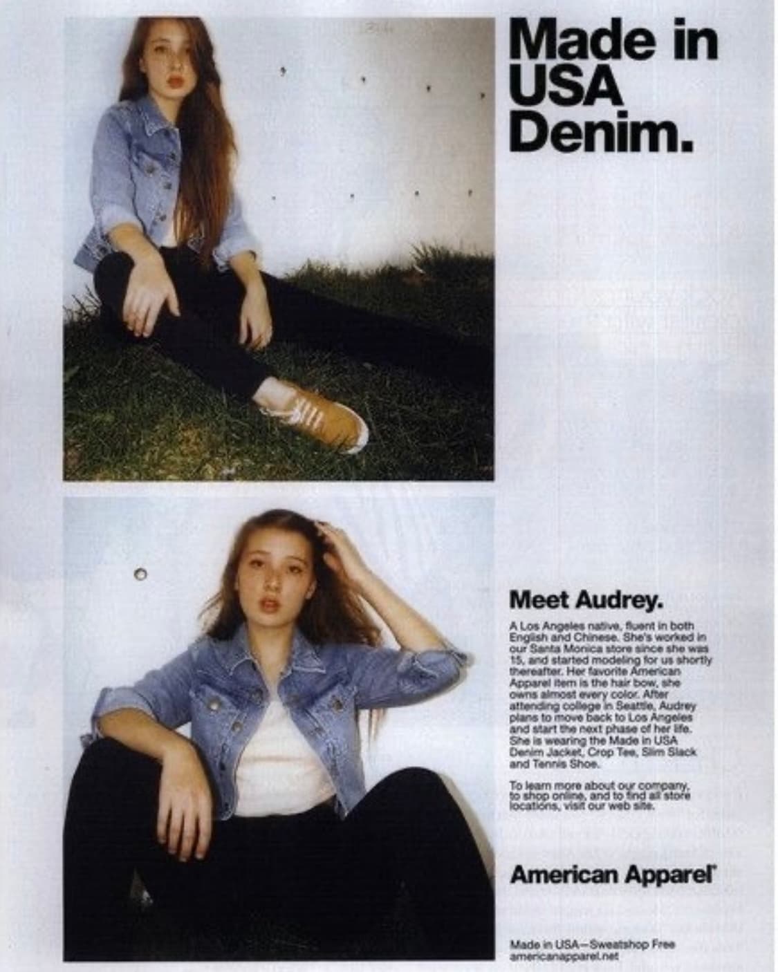 00s American Apparel Denim Jacket 상품이미지6