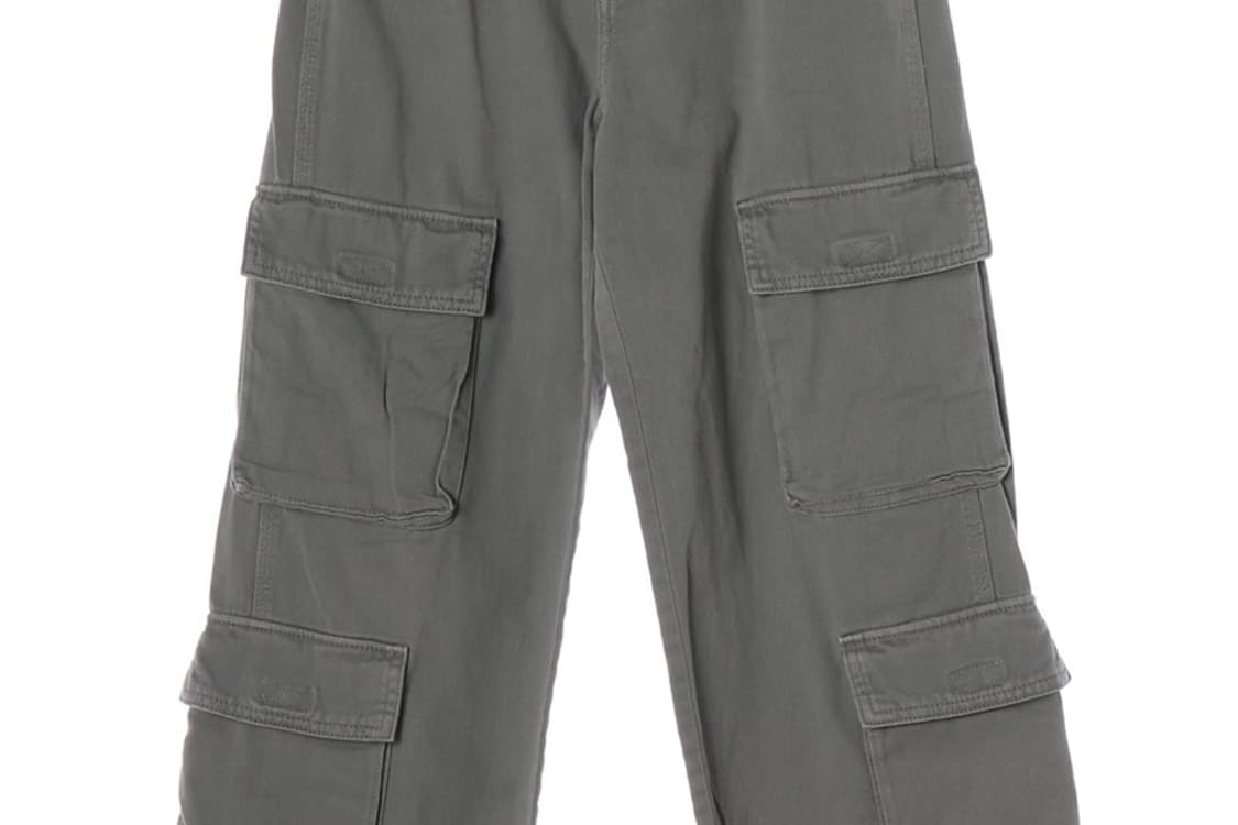 H&M DIVIDED 그레이 와이드 카고팬츠 상품이미지4