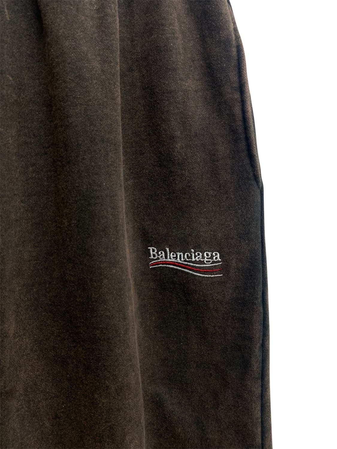 발렌시아가 웨이브로고 워싱 조거팬츠 M 상품이미지3