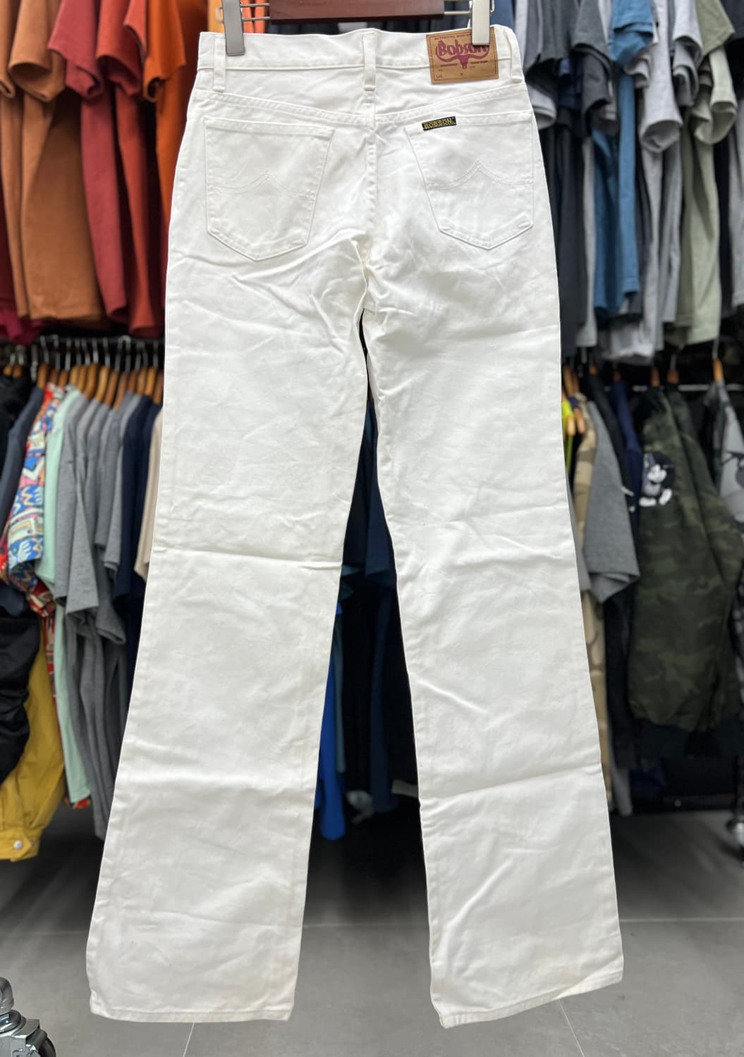 Bobson 화이트 데님 29  상품이미지3