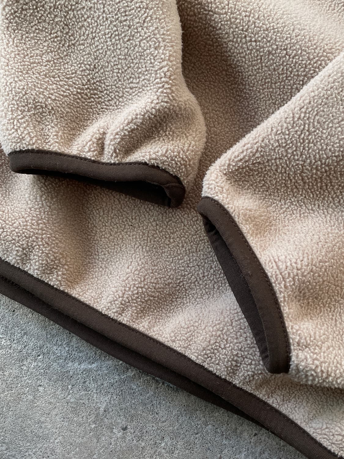 Patagonia Synchilla Beige Brown Snap-T 상품이미지7