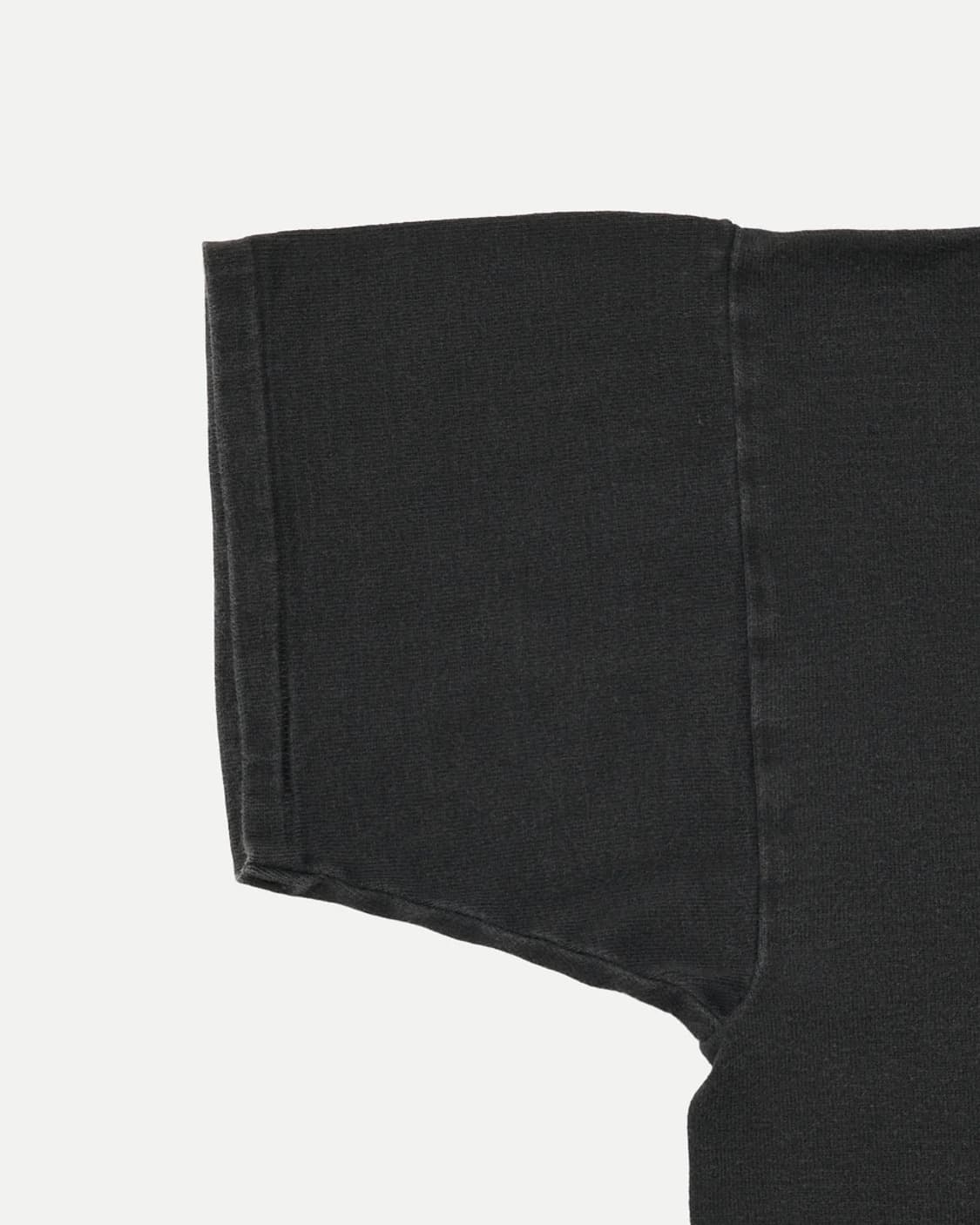 타이가 타카하시 LOT 601 티셔츠 SUMI DYED BLACK 42 상품이미지8