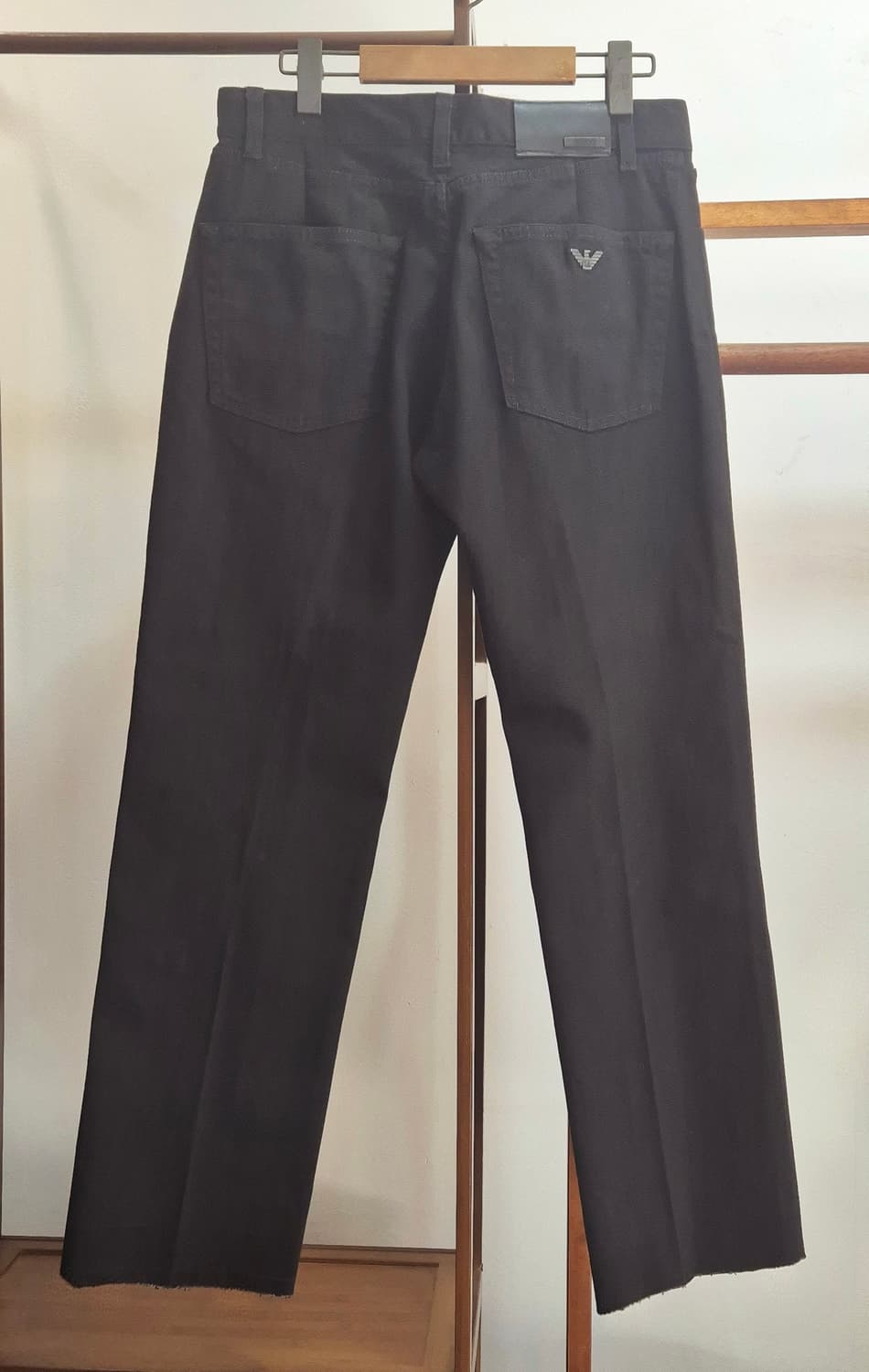 아르마니 블랙 팬츠 상품이미지2