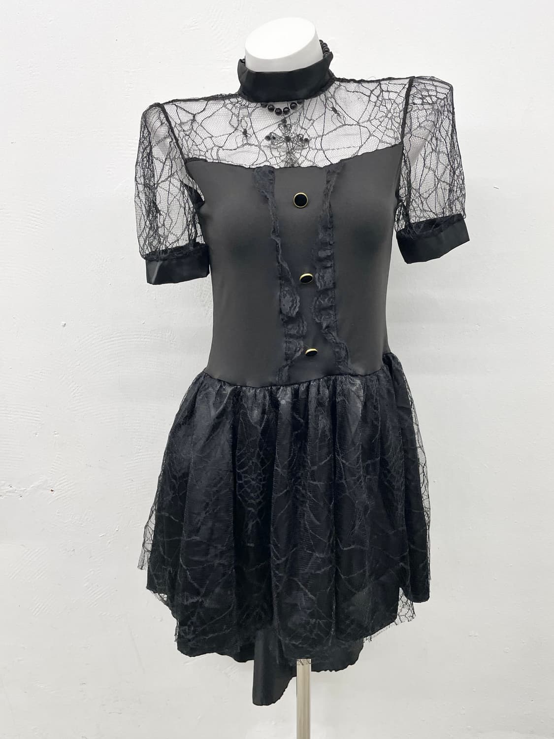 고딕 레이스 그런지 펑크 원피스 상품이미지1