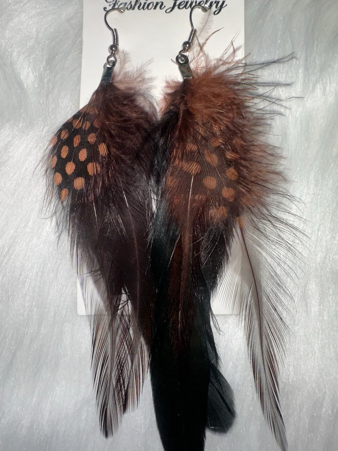 고스펑크 오리엔탈 깃털 귀걸이 상품이미지2