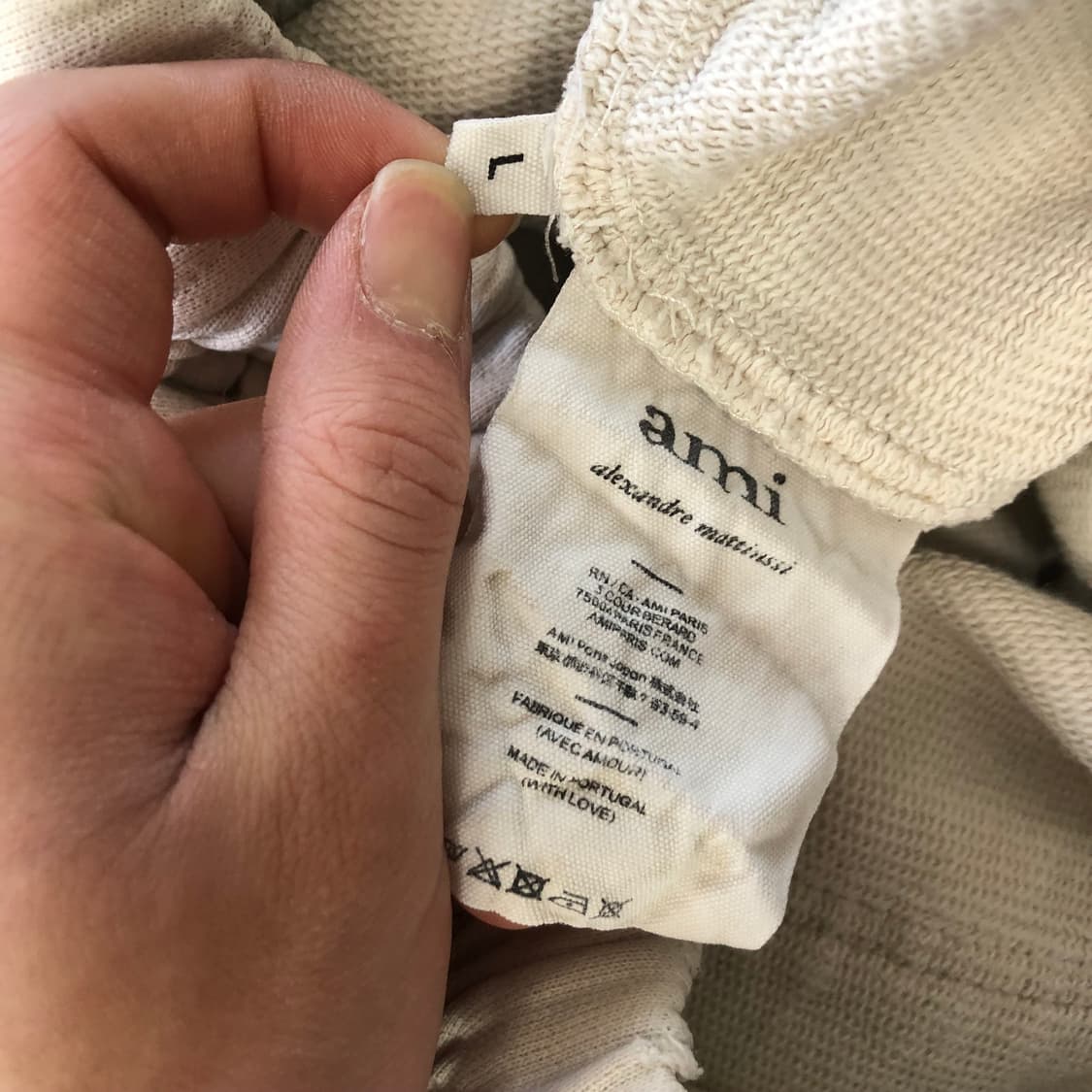 아미 화이트로고 반바지  상품이미지7