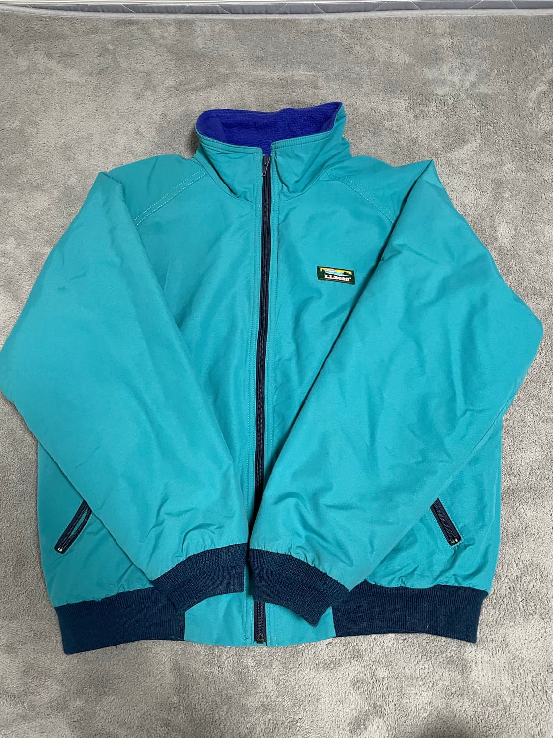 Usa made 80s 엘엘빈 웜업자켓 상품이미지4